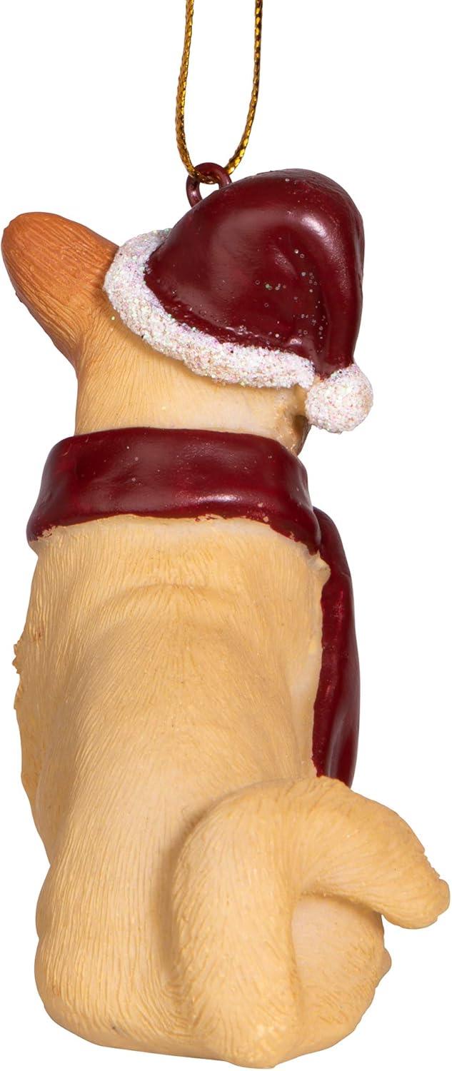 imageDesign Toscano Siberian Husky Holiday Dog Christmas Tree Ornament Xmas Decorations 3 Inch Full ColorWelsh Corgi