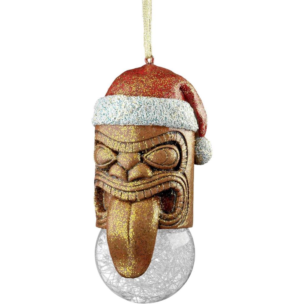 imageChristmas Tree Ornaments Medieval Helm Holiday Knight Helmet Armor Totem StatueTwin