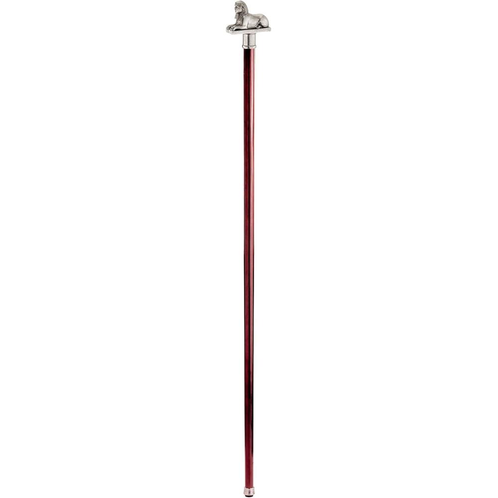 imageDesign Toscano Cobra Pewter Walking StickEgyptian Sphinx Walking Stick Swagger Cane