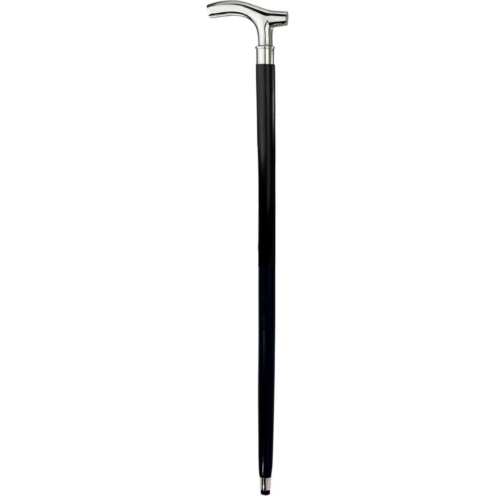 imageDesign Toscano Cobra Pewter Walking StickJazz Age Solid Hardwood Walking Stick