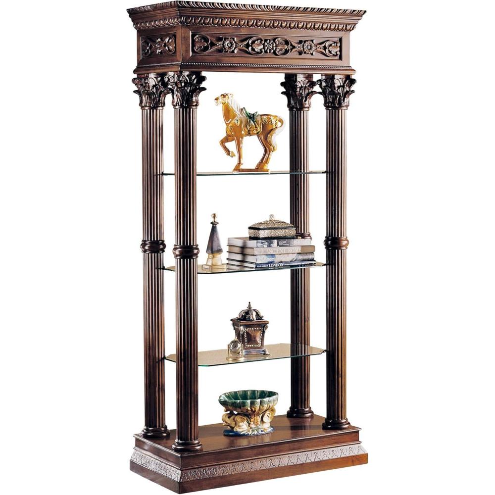imageDesign Toscano DY120701 Broadgate Grand Curio Presentation Case 37quot CherryBroadgate Presentation