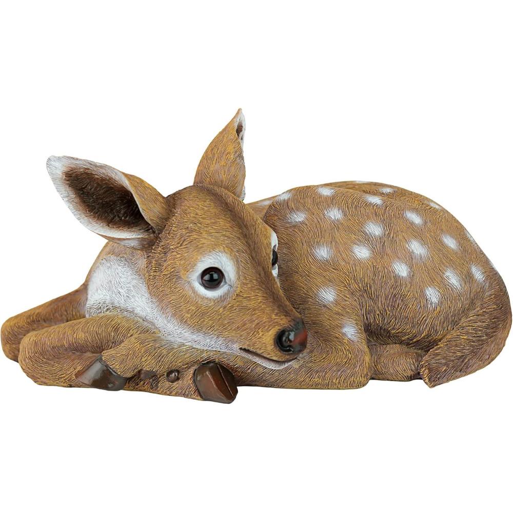 imageDesign Toscano Darby the Forest Fawn Baby Deer StatueHershel