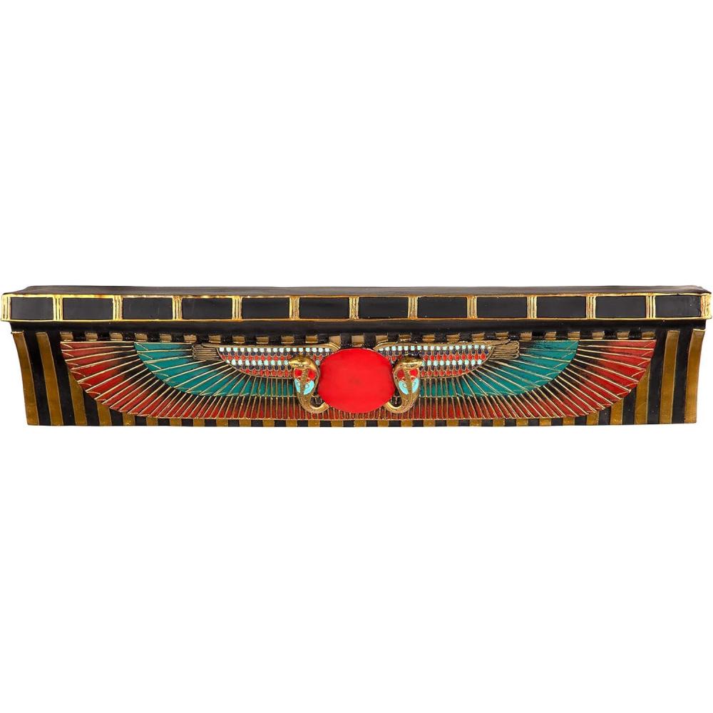 imageDesign Toscano Egyptian UrUatchi Ceremonial Offering Wall Display Shelf std Full Color