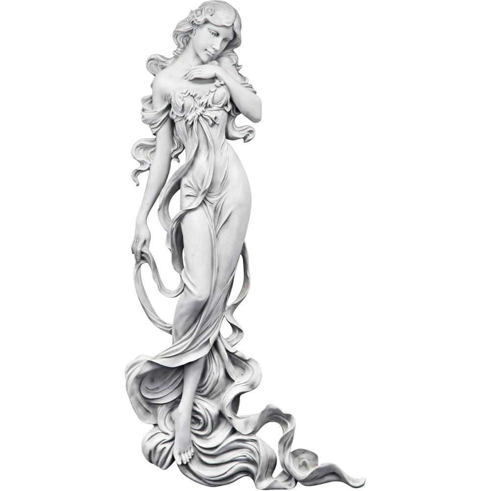 imageDesign Toscano Flora Divine Patroness of Gardens StatueWall Sculpture