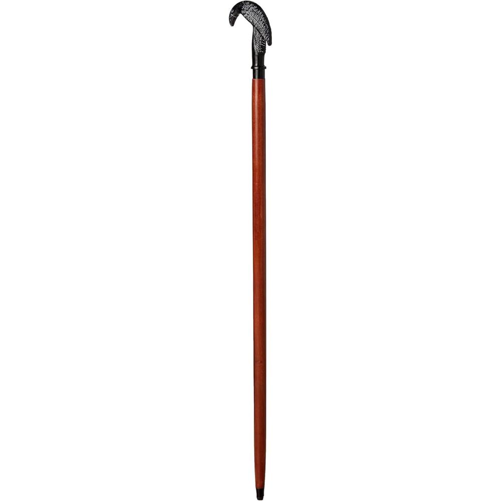 imageDesign Toscano Hardwood Walking StickPoes Raven