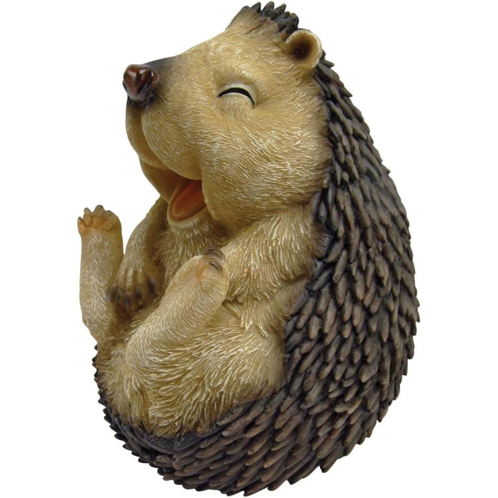 imageDesign Toscano Iggy The Iguana IndoorOutdoor Garden Statue Large 22 Inch Long Cast Stone Resin Full Color FinishHappy Hedgehog
