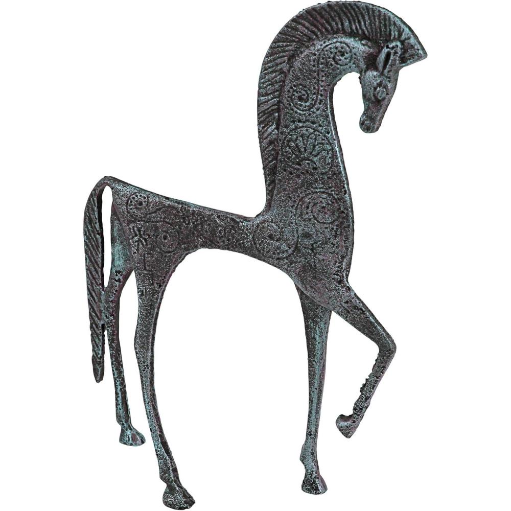imageDesign Toscano KY71304 Hebe Greek Woman Patron of Youth IndoorOutdoor Garden Statue Large Size 10 inches Wide 32 inches Tall Handcast Polyresin Antique Stone FinishHorse
