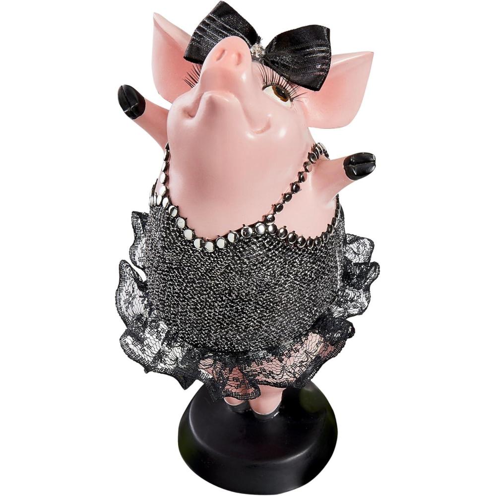 imageDesign Toscano Lace and Lard Madame Pig StatueFull Color