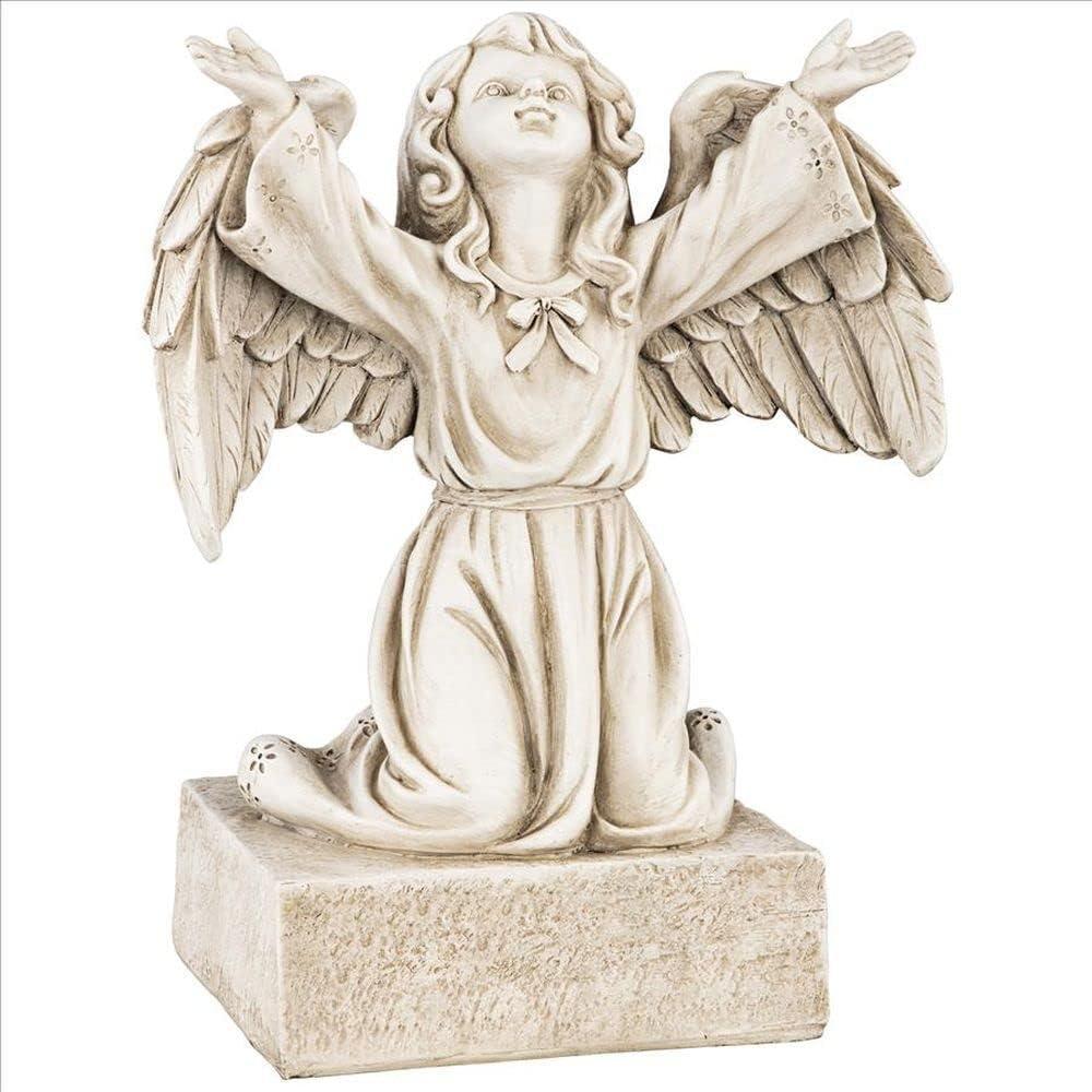 imageDesign Toscano Look to The Heavens Memorial Garden Angel Statue