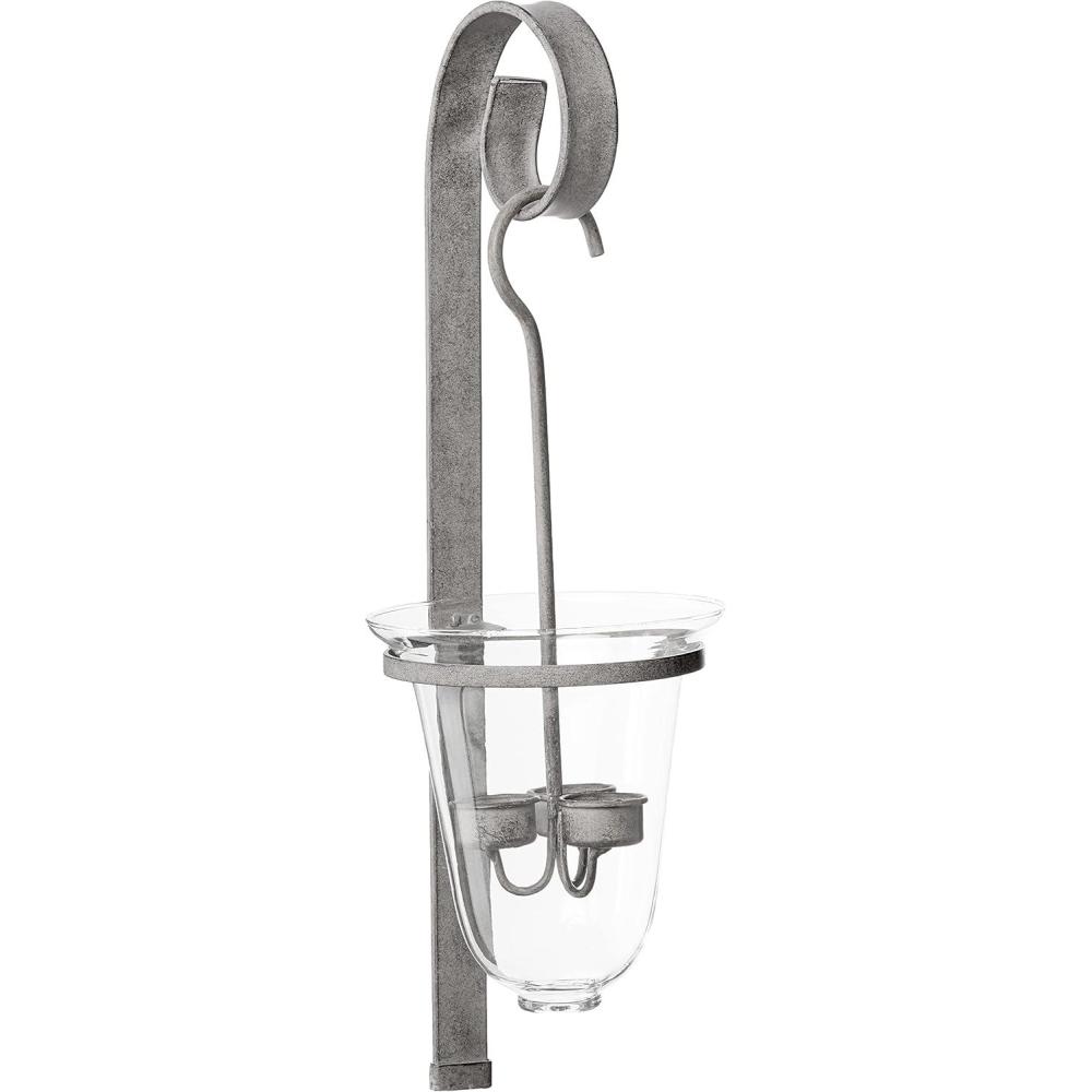imageDesign Toscano MH35549 Tuscan Hanging Candeliere Glass Pendant Sconceblack 24 Inch