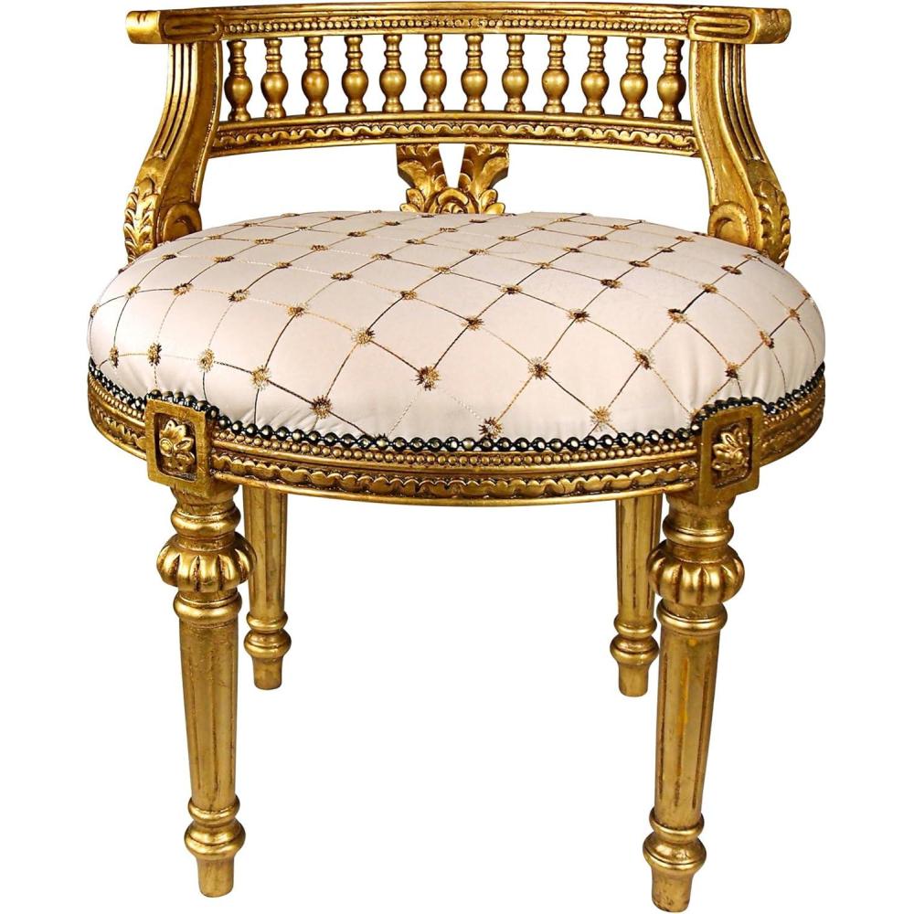 imageDesign Toscano Mademoiselle Cezannes French Slipper Chair