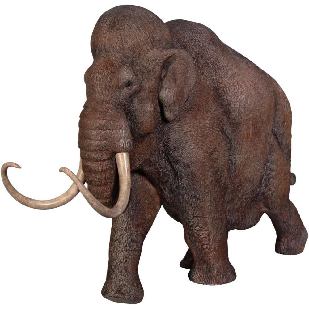 imageDesign Toscano NE867160 Woolly Mammoth Elephant of The Ice Age Scaled Statue full color