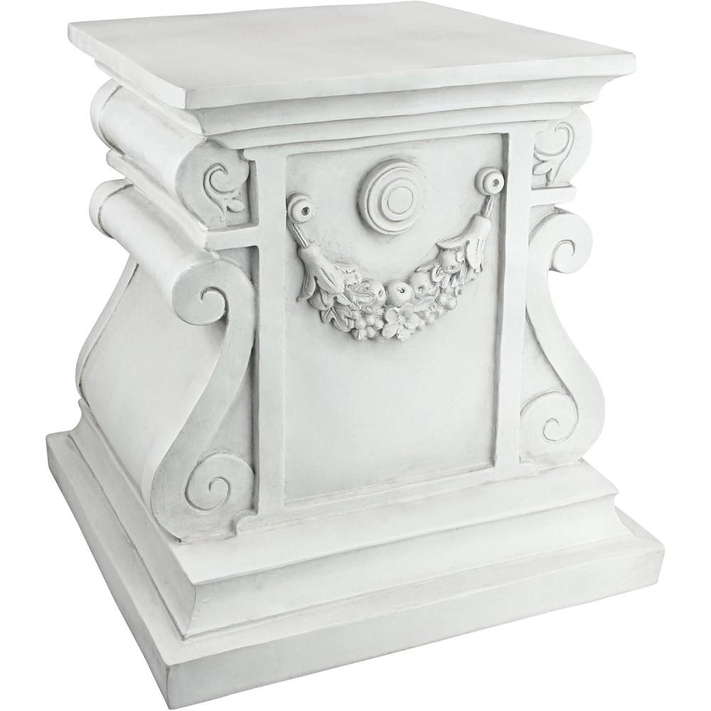 imageDesign Toscano NG314100 Statuary Garden Base Riser Large Classic PlinthLarge