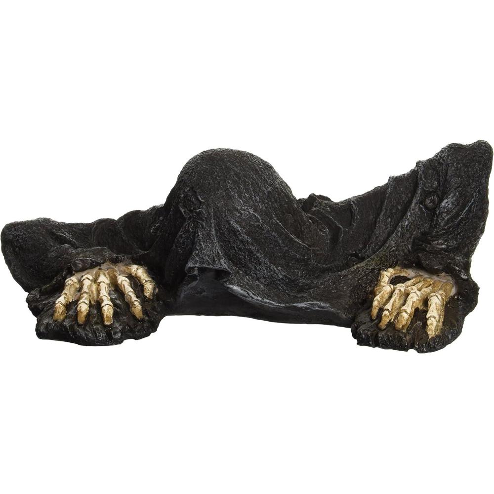 imageDesign Toscano QM21463 The Creeper from The Grave Garden Statue Zombie Halloween Decoration One Size MulticoloredThe Creeper from The Grave Garden Statue