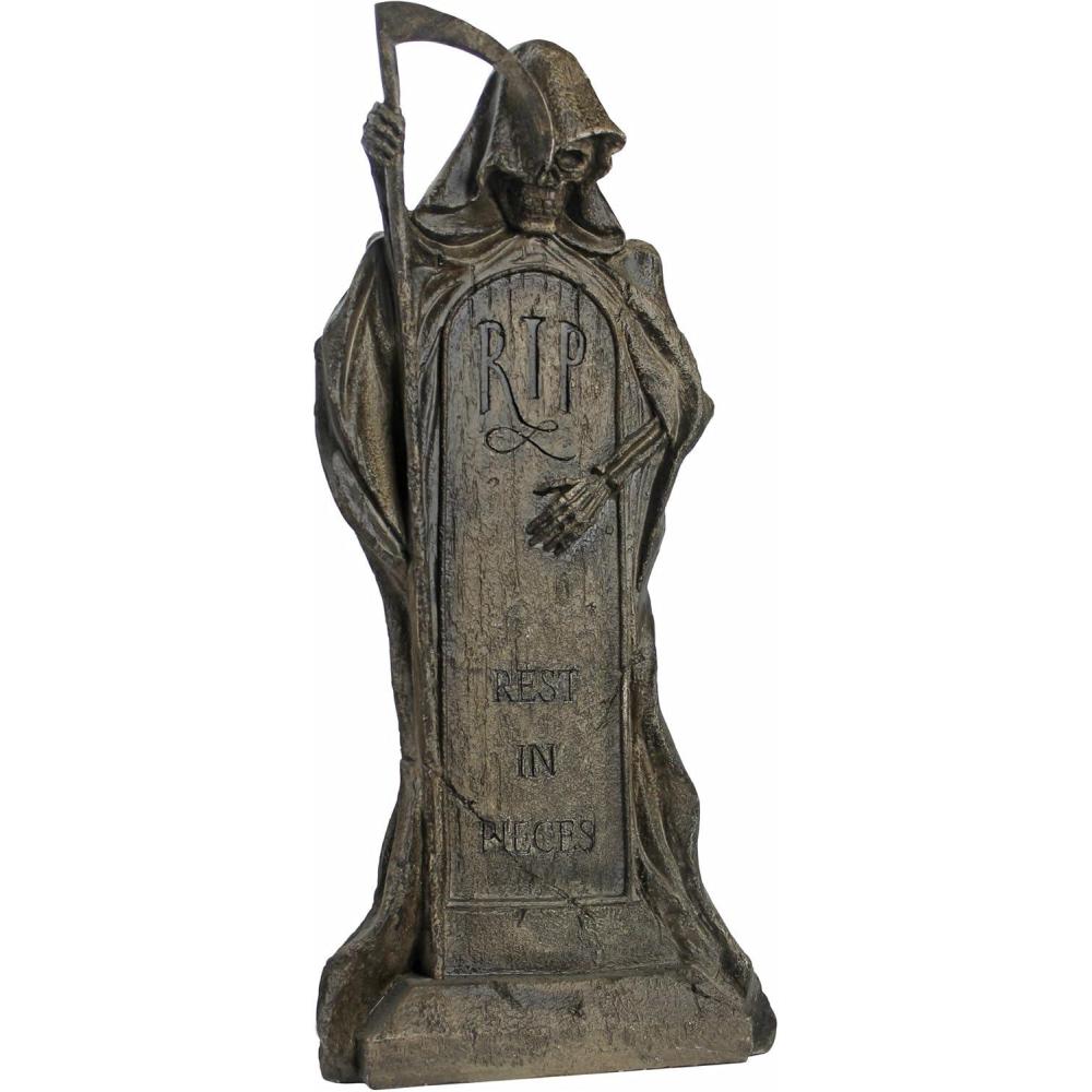 imageDesign Toscano Rest in Pieces Grim Reaper Tombstone StatueGrim Reaper