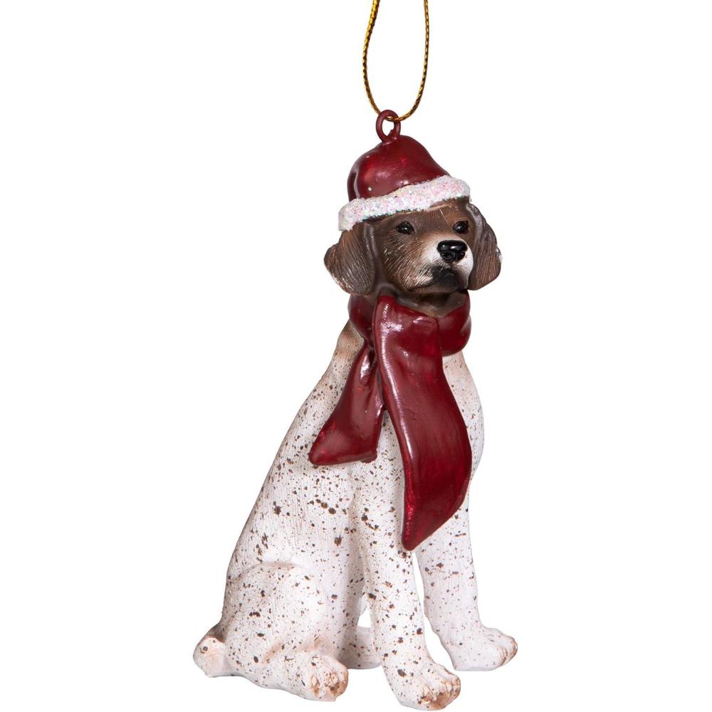 imageDesign Toscano Siberian Husky Holiday Dog Christmas Tree Ornament Xmas Decorations 3 Inch Full ColorPointer