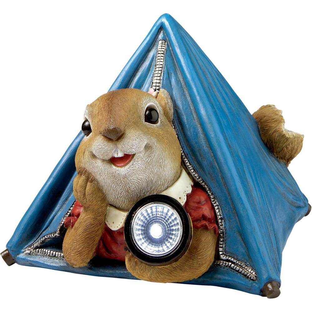 imageDesign Toscano Simone The Squirrel Hanging SculptureQM2811700 Camper Squirrel