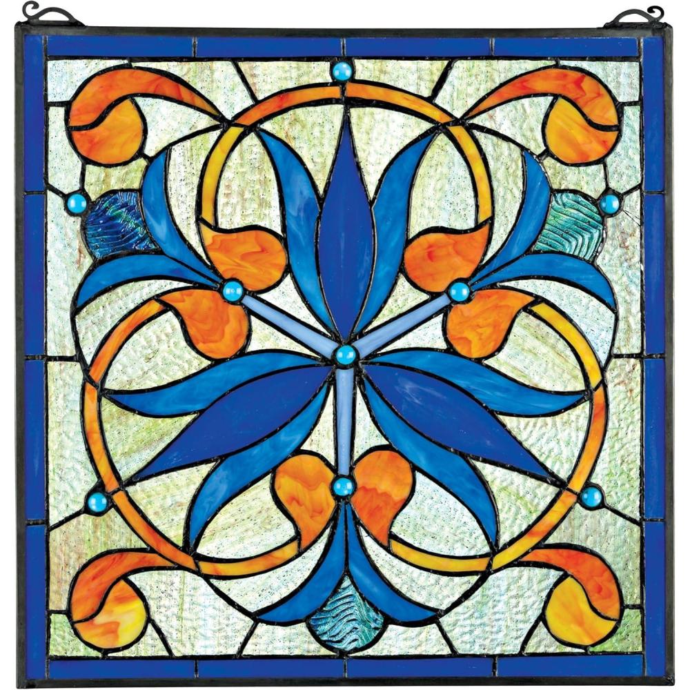 imageDesign Toscano TF26647 Decorative Centerpiece Sculptural Bowl Blue OrchidBlue Orchid