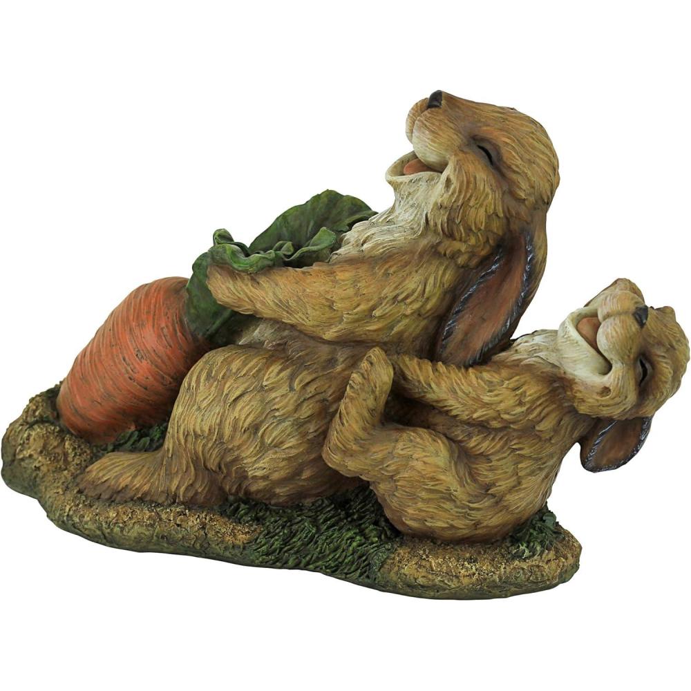 imageDesign Toscano The Carrot Crew Rabbit Statue MulticoloredSolid