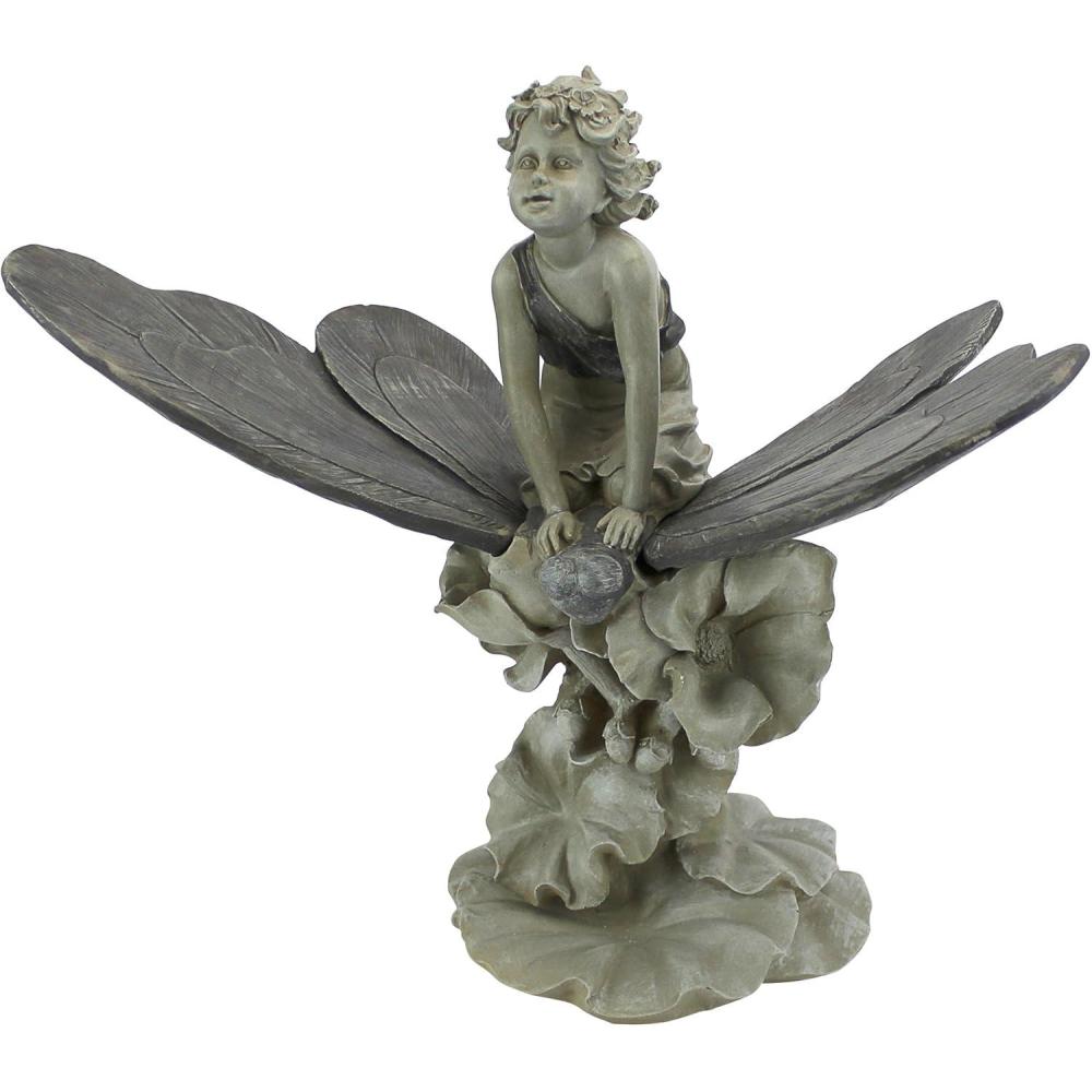 imageDesign Toscano The Sunflower Fairy StatueMulticolor