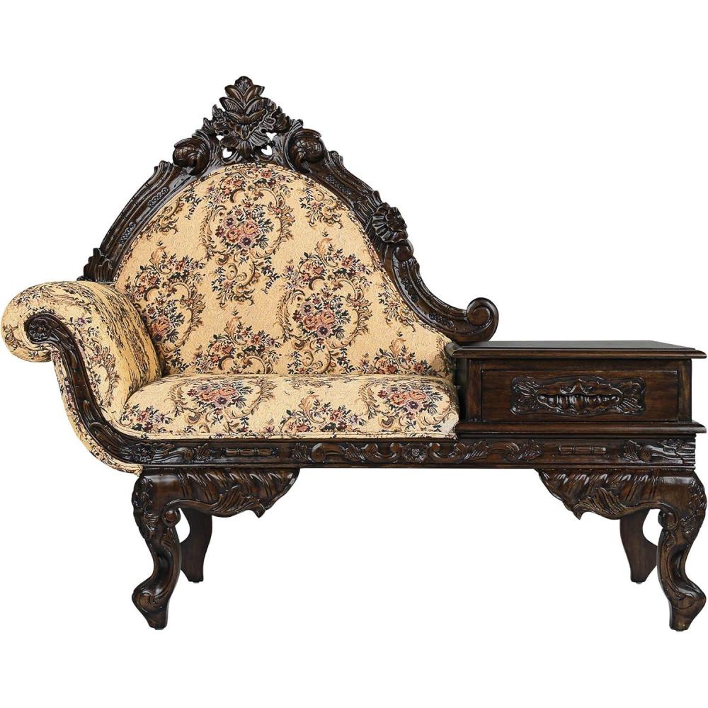 imageDesign Toscano VictorianStyle Gossip Bench Multicolored