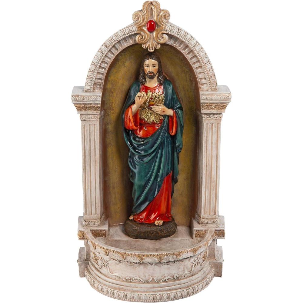 imageDesign Toscano Virgin Mary of the Miraculous Medal ItalianStyle Font Statue 12 InchJesus