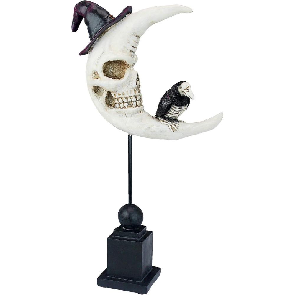 imageDesign Toscano Warlocks Raven Moon Halloween Statue