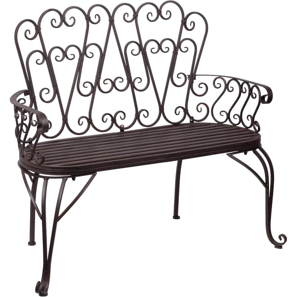 imageDesign Toscano ZJ12718 French Quarter Garden BenchFaux Bronze