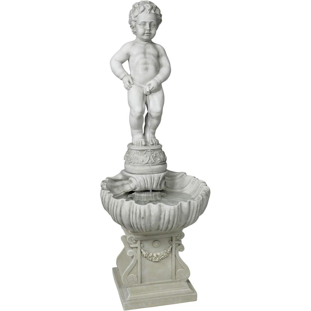 imageMANNEKEN PIS BOY PIPED STATUEStatue  Basin  Base  Pump