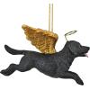 ANGEL FRENCH BULLDOG ORNAMENT(Angel Black Lab Dog)