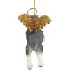 ANGEL FRENCH BULLDOG ORNAMENT(Angel Mini Schnauzer)