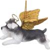 ANGEL FRENCH BULLDOG ORNAMENT(Angel Mini Schnauzer)