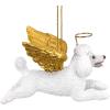 ANGEL FRENCH BULLDOG ORNAMENT(Angel White Poodle)