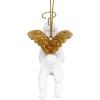 ANGEL FRENCH BULLDOG ORNAMENT(Angel White Poodle)