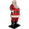 Christmas Decorations – Letters for Santa Claus Christmas Mailbox Metal Holiday Decor – Christmas Cards to the North Pole(Large)