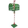Christmas Decorations – Letters for Santa Claus Christmas Mailbox Metal Holiday Decor – Christmas Cards to the North Pole(Santa Mailbox)