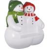 Christmas Photo Booth Props – Snowflake Powder Pals Snowman 5 Foot Tall Christmas Chair Bench – Holiday Decor – Christmas Decorations