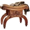 Design Toscana Venetian Leather Taboret