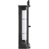 Design Toscano Amesbury Manor Wall Curio Cabinet, Ebony Black(Black Rosedale Hardwood)
