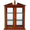 Design Toscano Amesbury Manor Wall Curio Cabinet, Lily White(Walnut Amesbury Manor)