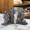 Design Toscano Arthurian Knight Bookends,Grey Stone,8 Inch, Set of Two(Arthurian Knight)