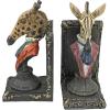 Design Toscano Arthurian Knight Bookends,Grey Stone,8 Inch, Set of Two(Giraffe and Zebra)