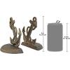 Design Toscano Arthurian Knight Bookends,Grey Stone,8 Inch, Set of Two(Maritime Anchor)