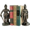 Design Toscano Arthurian Knight Bookends,Grey Stone,8 Inch, Set of Two(Medieval Knight)