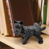Design Toscano Arthurian Knight Bookends,Grey Stone,8 Inch, Set of Two(Naughty Peeing Dog)