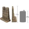 Design Toscano Arthurian Knight Bookends,Grey Stone,8 Inch, Set of Two(Notre Dame of Paris)