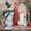 Design Toscano Avalanche The Welcome Snowman Statue