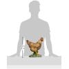 Design Toscano Barnyard Mother Hen and Baby Chick Statue(Hen)
