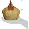 Design Toscano Barnyard Mother Hen and Baby Chick Statue(Roly-Poly Ball of Chicken)
