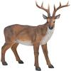 Design Toscano Big Rack Deer Buck Indoor/Outdoor Garden Decoy Animal Statue, 28 Inch Long, 24 Inch Tall, Cast Stone Resin, Brown Finish